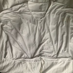 Lululemon see through cropped tee